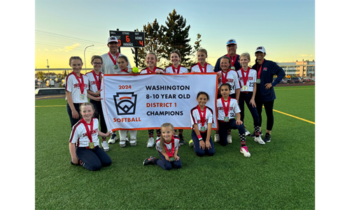 2024 District 1 8-10 Softball Champions - Snohomish LL