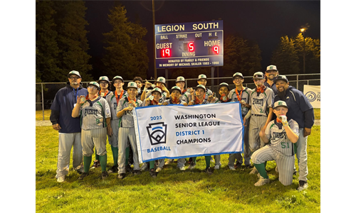 2025 District 1 Seniors Baseball Champions - Everett